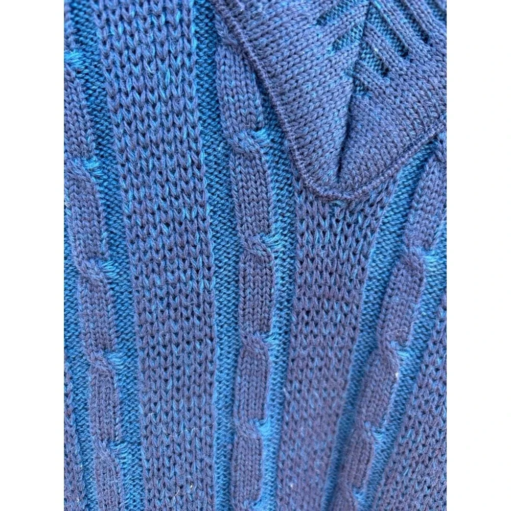 Grandpa Core Vintage Worsted Wool‎ Sweater size large